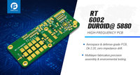 Carte RF haute fréquence Rogers RO4003C avec finition ENIG or par immersion, fabrication OEM de circuits imprimés sur mesure, solution complète