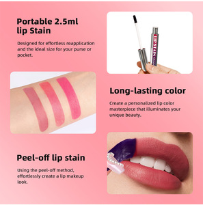 <span class=keywords><strong>2025</strong></span> mô hình mới nhất tự hỏi Lip Stain Peel Off lâu dài không thấm nước và chuyển Nude Lip Tint, matte trang điểm Lip Stain - Product Image 5