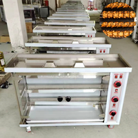 Vente directe d'usine Restaurant professionnel Grill Commercial Torréfaction Gaz Poulet électrique Rôtissoire Rôtissoires Machine Four