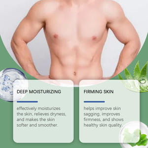 Lait Corporel Hydratant en Profondeur East Moon, Rafraîchissant, Améliorant la Sécheresse, Apaisant à l'Aloès Véra, Crème <span class=keywords><strong>Lotion</strong></span> pour Hommes Peaux Sensibles - Product Image 4