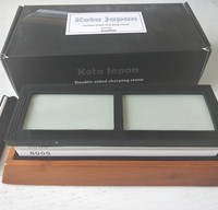 Pierre à aiguiser les couteaux grain 2 côtés 1000/6000 pierre à eau pour couteau disque abrasif aluminium oxyde d'aluminium