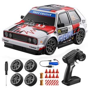 Coche RC S300 1/24, 2.4G, Alta Velocidad, Derrape, 4WD, Control Remoto, con Luz LED, Radiocontrolado, Modelo GTR de Carreras, Juguete para Niños, Regalo - Product Image 5