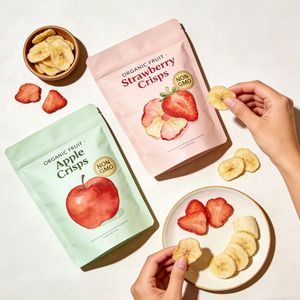 Custom Logo <b>Zip</b> <b>Lock</b> <b>Bags</b> Stand up Pouch Food Packaging Logo Smell Proof for Candy Cookies Snack - Product Image 2
