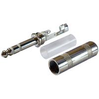 Type de soudage Fiches droites de 1/4 pouces pour câbles de raccordement, câbles équilibrés, serpents-TRS mâle stéréo 1/4 pouces Phono 6.3mm Phone Plug