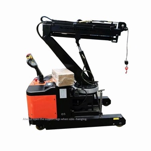 All-electric 360 . rotary <b>crane</b> for narrow lane passage, mobile telescopic rotary single-arm <b>crane</b> - Product Image 1