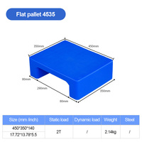 Kleine Größe billige Kunststoff palette Großhandel glatte Oberfläche Flach gitter Kunststoff palette