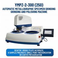 YMPZ-2-300(250) Automatic Single Point Pressure Multi-slot Double-plate Metallographic Grinding Polishing Machine Motor
