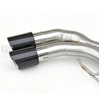 Soupape d'échappement pour BMW M2 (G87) 3.0T 2022-2026, 3,5 pouces, acier inoxydable 304, système d'échappement cat-back, module de commande