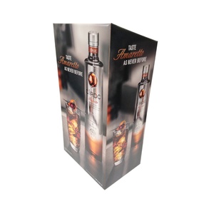 Promosyon için reklam perakende mağaza ekran çöp kutusu ekipmanları zemin ayakta istiflenebilir karton ekran depolama Bin - Product Image 4