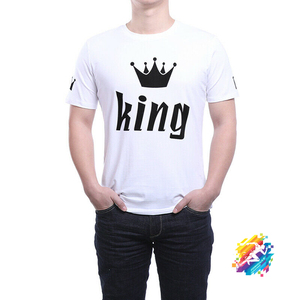เสื้อยืดลำลองคอกลมแขนสั้นลายทางผ้าฝ้าย 100% สำหรับผู้ชายไซส์ใหญ่พิเศษ/พลัสไซส์  แบบสั่งทำได้จาก Formula1 Industries - Product Image 1