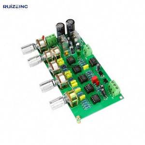 Carte de filtre de préamplificateur de caisson de basses <span class=keywords><strong>TL072</strong></span> Tonalité passe-bas AWCS Égalisation dynamique 5.1 Sous-amplificateur Sortie asymétrique - Product Image 3