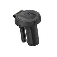 Bouchon de remplissage de carburant marin à clapet avec aération intégrée en nylon pour pont de bateau, entrée d'eau pour yacht