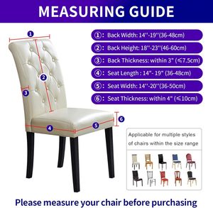 Funda elástica engrosada para silla de comedor de hotel, funda para sofá de sala de estar, funda cuadrada de jacquard al por mayor, logotipo personalizado - Product Image 5