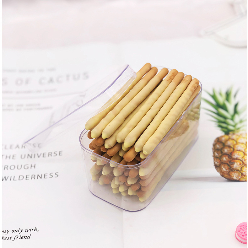 Coin rond En Vrac Soirée Rectangle Boîte De Rangement En Acrylique Transparent En Plastique Contenant des Bonbons Boîte