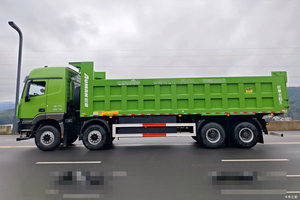 Truk Dumper Listrik Foton Auman <span class=keywords><strong>GTL</strong></span> 8X4 dengan Baterai CATL 400kWh, Daya Puncak 500kW, Jarak Tempuh Penuh Beban 300KM, Kemudi Kiri, Nol Emisi - Product Image 4