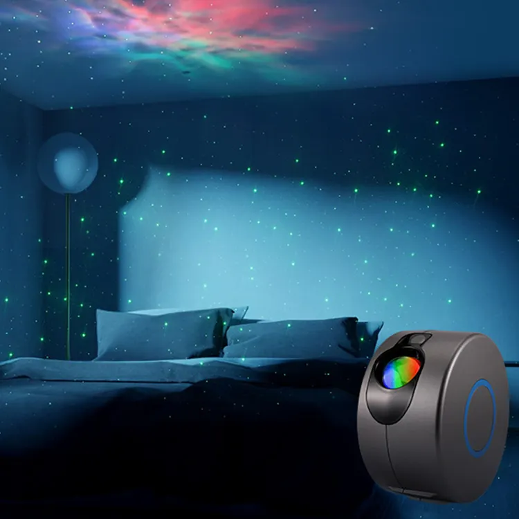 RGB Colorful Starry Sky Projection Color Changing LED Night Light Projector With Remote Control