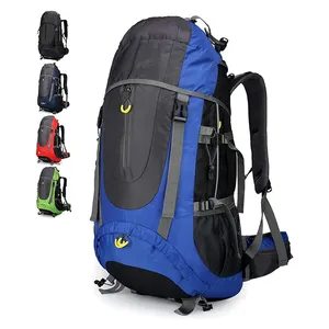 Zaino da Trekking 70L resistente all'acqua zaino da viaggio Unisex all'aperto zaino da Trekking zaino da campeggio avventura