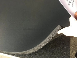 Oem 1000 X 1000 X 35mm Thick Full <strong>Black</strong> High Density Safety Mat For Gym Free Weights Zone Gym Rubber Flooring - Product Image 2