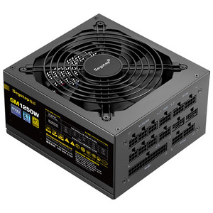 เซโกเท็ป GM1250W 80PLUS โกลด์พาวเวอร์ซัพพลาย ATX3.1 แบบโมดูลาร์เต็มรูปแบบ, ขั้วต่อ 12V 2x6, แรงดันไฟฟ้ากว้างสำหรับเดสก์ท็อปเกมมิ่ง - Product Image 4