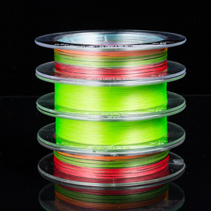 Línea de Pesca Trenzada Ygr 100m X8 0.20mm 30lb Alta Resistencia Verde Fluorescente Iridiscente - Product Image 2