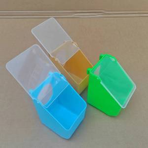 Pigeon Supplies Couvercle de boîte à aliments spéciaux anti-diffusion en plastique solide <span class=keywords><strong>pour</strong></span> évier en PC <span class=keywords><strong>pour</strong></span> bols à nourriture - Product Image 3