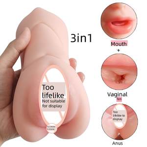 सबसे अधिक बिकने वाले हाथ-मुक्त पुरुष हस्तमैथुन, मौखिक सेक्स कप, यथार्थवादी नरम सामग्री पुरुष सिम्युलेटर - Product Image 5
