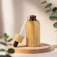 Ätherisches Öl Flasche mit Silber-Kreis-Tropfer Maßgefertigte Mattierung Hautpflege-Serum Ideal für Spa Schlafzimmer Badezimmer Tropfflasche