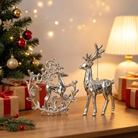 Décoration de Noël suspendue en or, écologique et durable, dernier design, décoration d'intérieur, haute qualité, directement de l'usine