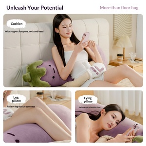 Plush Eggplant Pillow for Sleeping Soothing <strong>Doll</strong> with PP Cotton Filling for Girls Adults <strong>Pregnant</strong> Women - Product Image 4