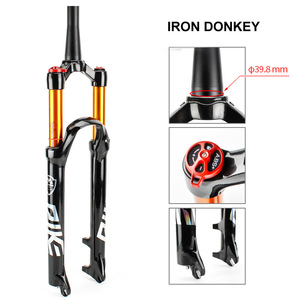 Fourche avant IRONDONKEY, fourche à air, <span class=keywords><strong>suspension</strong></span>, 26/27,5/29 pouces, commande à l'épaule/commande à distance, fourche de vélo, fourche de vélo à pneus larges, pièces de vélo - Product Image 4
