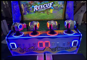 <b>Amusement</b> Center Coin-Operated 4 Player Water Shooting Simulator Arcade Game <b>Machine</b> Metal 1 Year Warranty - Product Image 6