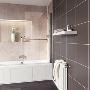 Bisagras de pantalla de vidrio para bañera, bisagra fija, solución de puerta abatible para Baño - Product Image 6