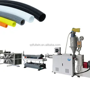 Chinese Supplier of PE PP PVC Plastic Single Wall Corrugated Conduit Hose Pipe Forming Machine