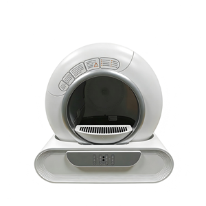 Bac <span class=keywords><strong>à</strong></span> litière automatique électrique autonettoyant grande capacité, sûr pour tous les types de chats - Product Image 1