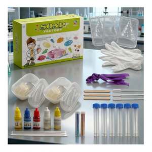 Kit de chimie STEM interactif pour enfants - Jouet éducatif d'expériences scientifiques avec apprentissage pratique amusant et découverte en laboratoire sécurisée - Product Image 6