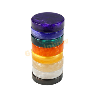 <span class=keywords><strong>Pions</strong></span> en résine de <span class=keywords><strong>backgammon</strong></span> brillant blanc ivoire vert noir 20-50mm Marble Epoxy Checkers - Product Image 3