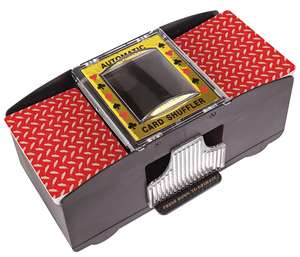 เครื่องสับไพ่ไฟฟ้าอัตโนมัติแบบสมาร์ท 1-2 สำรับ ดีไซน์พลิกไพ่ สำหรับไพ่โป๊กเกอร์มืออาชีพ เฟส 10 แบล็คแจ็ค สกิปโบ - Product Image 6