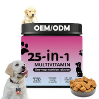 Friandises à mâcher molles pour chiens à marque privée, pour la croissance musculaire, riches en protéines, mélange pour la santé intestinale à six souches, absorption rapide, compléments alimentaires