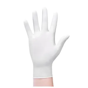 Goedkope Kapsels Koken Voedselveilig Lichtgewicht Witte Nitril Poedervrije Niet-Steriele Huishoudelijke Handschoenen