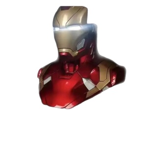 Buste lumineux Iron Man MK46 Avengers transfrontalier surdimensionné en résine avec emballage en boîte colorée, modèle <span class=keywords><strong>de</strong></span> décoration <span class=keywords><strong>Marvel</strong></span>, <span class=keywords><strong>cadeau</strong></span> - Product Image 5