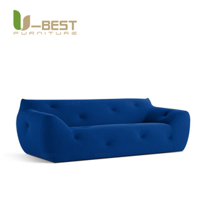 U-Best RocheBoboi Ensemble de canapés minimalistes Little Devil, mobilier en tissu créatif et décontracté de France pour hôtels - Product Image 6