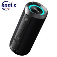 Enceinte portable SODLK T21 60W BT 5.0, étanche IPX6, avec égaliseur, TWS, TF, USB, appels mains libres, longue autonomie, enceinte sans fil pour extérieur