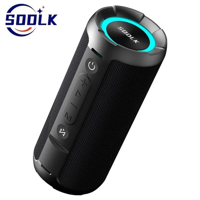 SODLK T21 60W BT 5.0 Portable Speaker IPX6 Waterproof EQ TWS TF USB Hands-Free Call Long Playtime Wireless Outdoor Speaker Gear