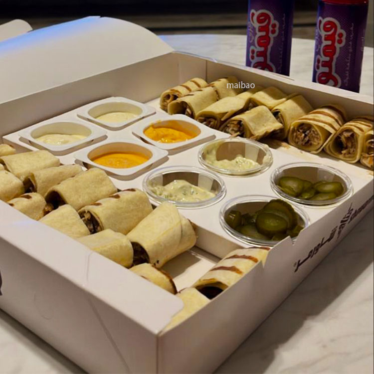 shawarma packaging box