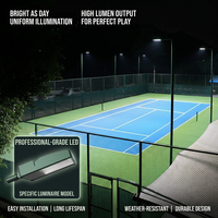 Projecteur LED pour stade sportif 200W 300W 400W, éclairage de terrain de football, basketball, tennis, padel, extérieur IP65 IP66, projecteur de stade