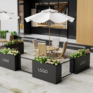 Fioriera Moderna in Acciaio Antiruggine, Ecologica e Resistente, per Esterni, Casa, Giardino, Patio e Cortile - Product Image 2