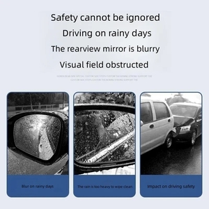 TX vente chaude 2 pièces rétroviseur latéral de voiture panneau de pluie <span class=keywords><strong>pare</strong></span>-soleil <span class=keywords><strong>pare</strong></span>-soleil <span class=keywords><strong>pare</strong></span>-soleil - Product Image 5