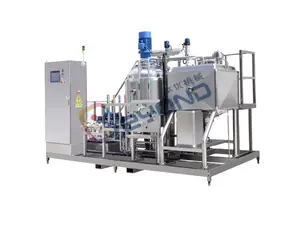 5T per day industrial semi-automatic Milk butter making machine/butter churn