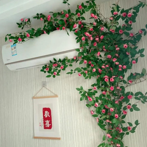 Guirlandes de roses artificielles en soie, bouquet de fleurs pour décorations de mariage, aménagements paysagers, vente en gros - Product Image 2