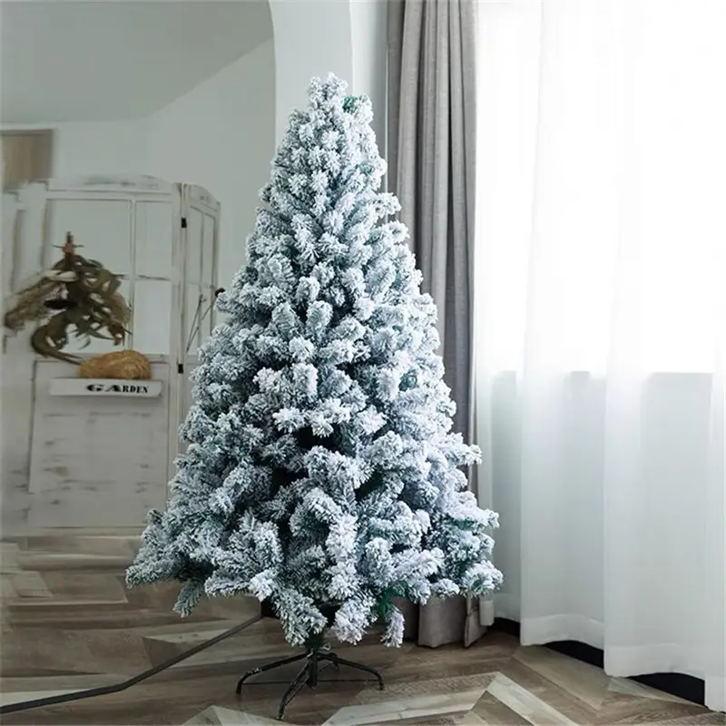 60/150/180/210CM Encryption Artificial Christmas Tree Decorations Pre Lit PVC Christmas Tree Mini Green White Xmas Tree